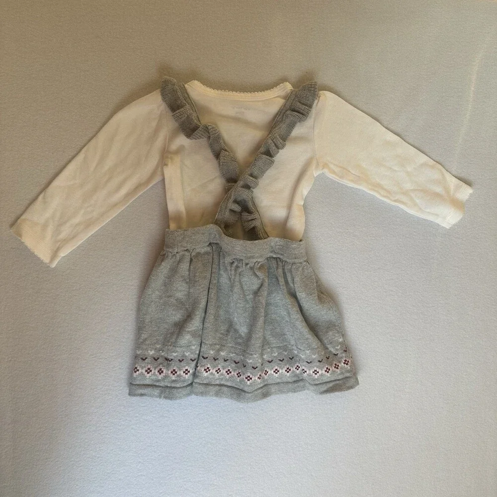 Carter’s‎ 2 Outfit Bundle Overall Jumper 4 Piece Boho Baby Girl Size 12 Months